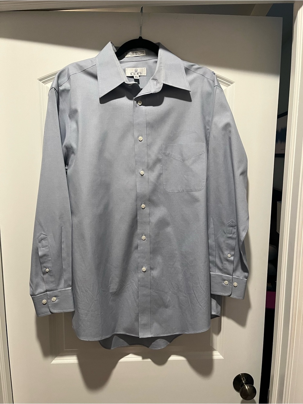 Light Blue Men's Dress Shirt